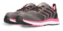 REBEL Ladies Light Industrial 2.0 Shoe Black Pink supplied by Twipake