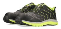 REBEL Men's Light Industrial 2.0 Shoe Black Green supplied by Twipake